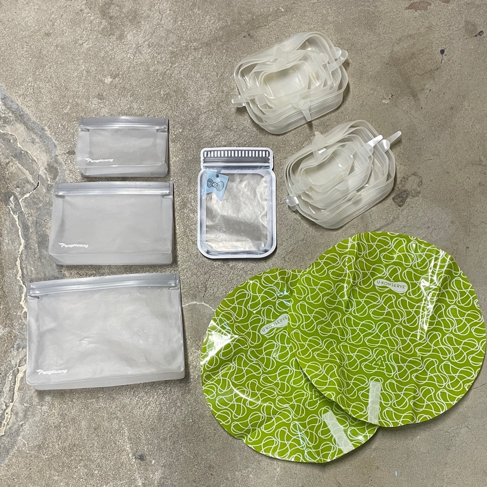 Misc reusable food storage